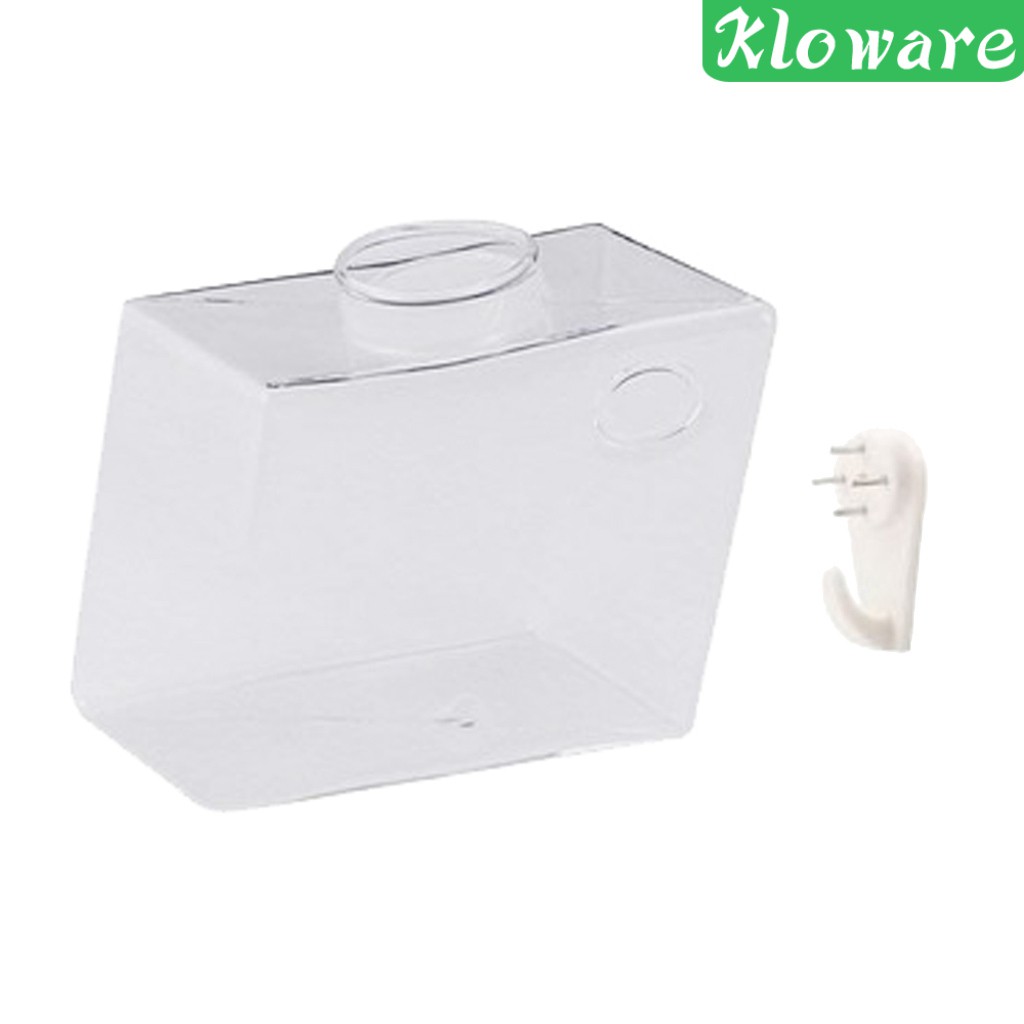 Lọ Hoa Thủy Tinh Trong Suốt Treo Tường