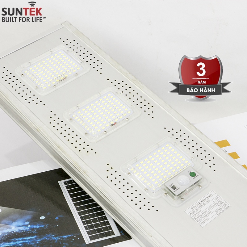 Đèn Đường Năng Lượng Mặt Trời Liền Thể SUNTEK LED Solar Light JD-19150 150W - Hàng Chính Hãng - Bảo hành 3 năm 1 đổi 1