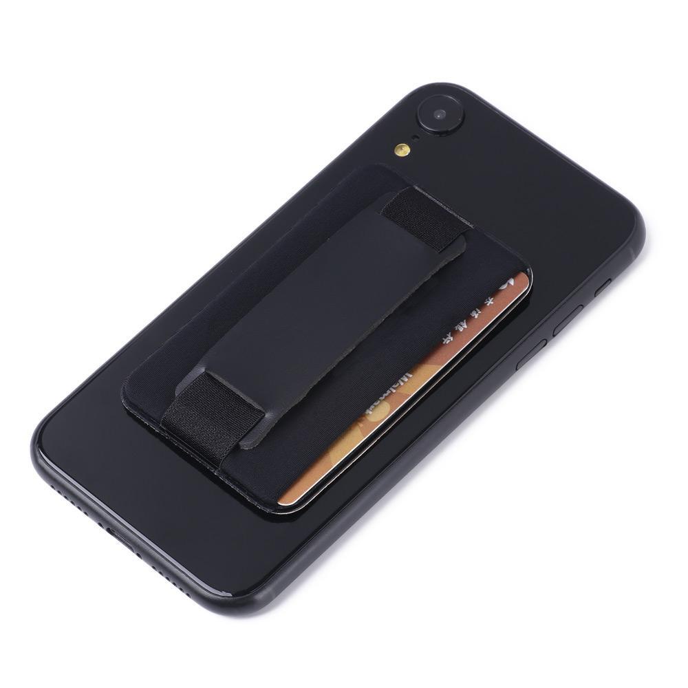 1 Miếng Dán Giữ Thẻ ID Bằng Lycra Đàn Hồi Giá Đỡ