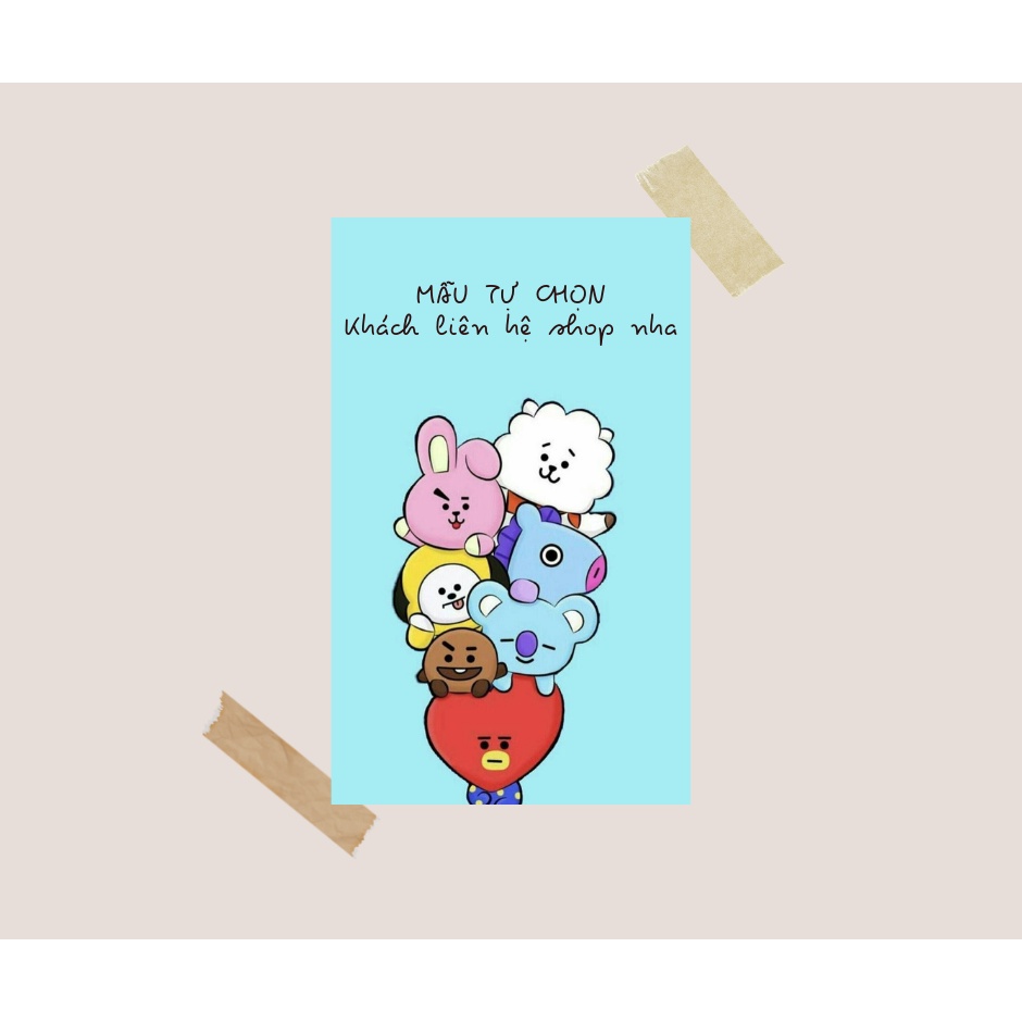 Bánh kem sinh nhật BT21 giá rẻ