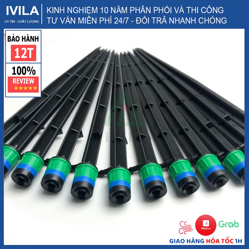 Que cắm phun xòe bù áp - Que cắm phun xòe bù áp 35l/h, 55l/h - Hệ thống tưới nhỏ giọt