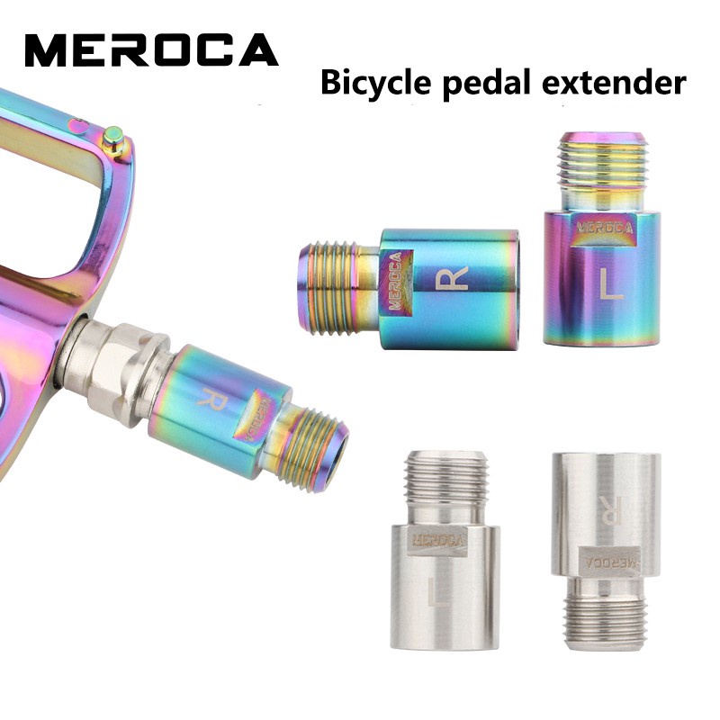 MEROCA Nối Dài Bàn Đạp Xe Đạp MEROCA Trục Bàn Đạp Xe Đạp Leo Núi Đường Trường, Mở Rộng 20MM