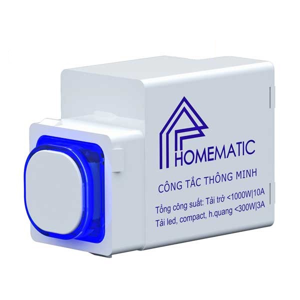 Hạt công tắc SINO tròn điều khiển từ xa HOMEMATIC HMX [Hàng mới]