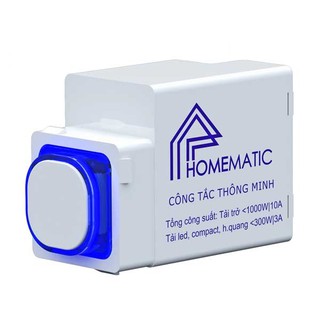 [Hàng mới] Hạt công tắc SINO tròn điều khiển từ xa HOMEMATIC HMX