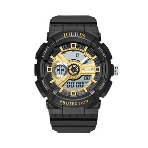 Đồng Hồ Nam JA-1299D Julius Hàn Quốc (Đen, Xanh, Đỏ)