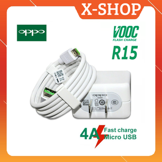 [Full Box] Bộ sạc nhanh Op-po VO-OC R15 - 5V 4A - (Micro-USB)