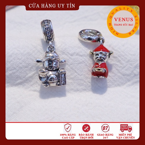 Charm Ông Thần Tài S925 ALE- Trang Sức Bạc Venus