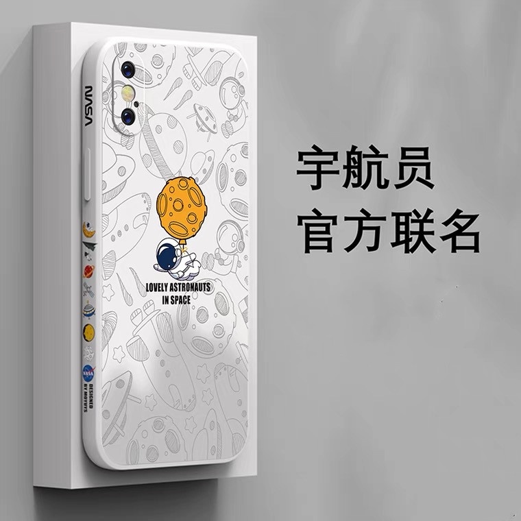 Ốp điện thoại iphone x ốp điện thoại xs Ốp Lưng In Hình NASA Cá Tính Cho iPhone XS MAX iPhone XS iPhone XR iPhone X Nasa TKR