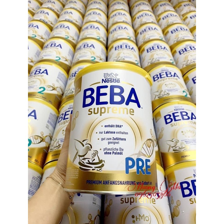 Sữa Beba Supreme Đức hộp 800g