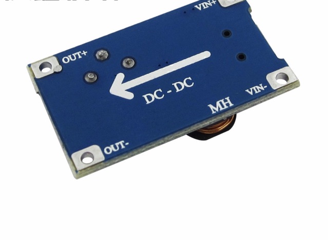 Module tăng áp MT3608 DC-DC 2A với ICRO USB 2V-24V - 5V 9V 12V 28V