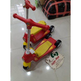 Xe Scooter kiêm chòi chân Enfa 2 trong 1 cho bé - Kt thùng: (62 x 24 x 26) cm