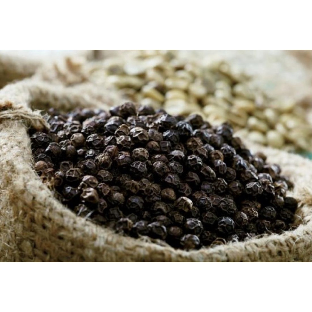 Tiêu Đen Nguyên Chất Thơm Cay Nồng Loại Đẹp ❤️FREESHIP❤️ Black Pepper, Hồ Tiêu Đen Cay Sạch