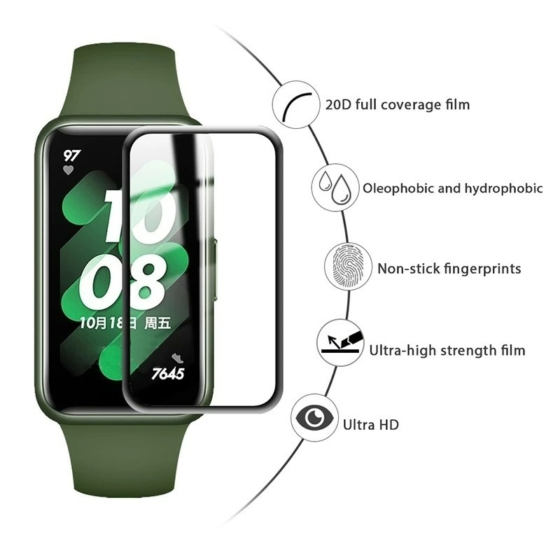 Miếng Dán Bảo Vệ Màn Hình 3D Chống Trầy Cho Huawei Band 7/Smart Watch