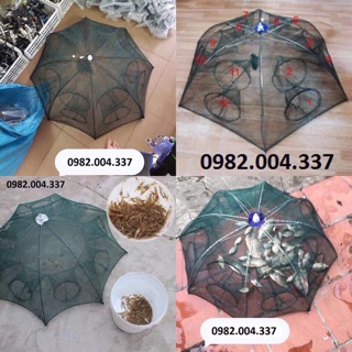 Lưới Đánh Bắt Cá Bát quái 8 Cửa