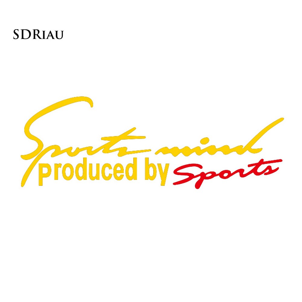 Decal dán trang trí phản quang họa tiết hình chữ cái cho xe hơi/xe tải