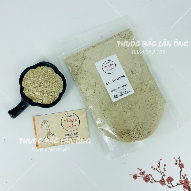 Bột Tỏa Hương Cơ Thể 500g (Bột Huân Thảo/Cảo Bản/Bạch Chỉ)