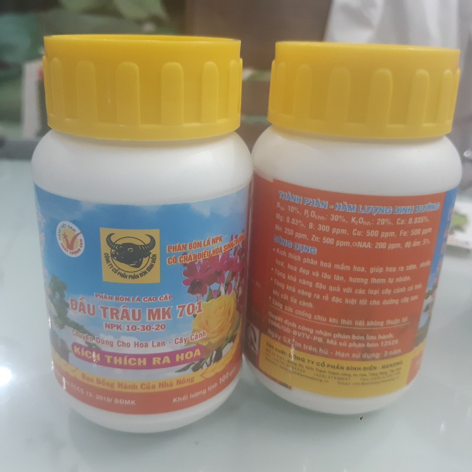 PHÂN BÓN ĐẦU TRÂU 701 KÍCH THÍCH RA HOA