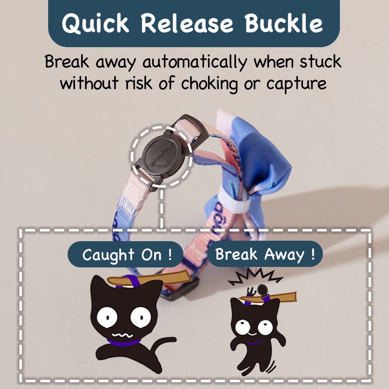 HamshMoc Vòng cổ hình nơ mềm mại dễ thương cho thú cưng