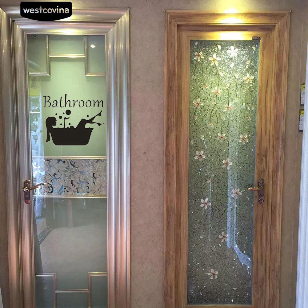 Sticker dán tường hình cô gái xinh xắn