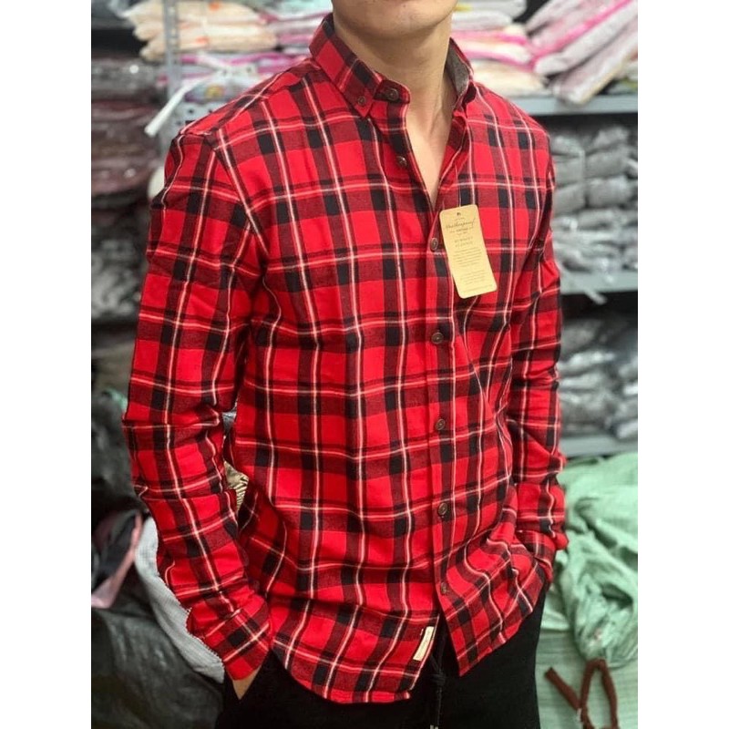 ÁO SƠ MI KẺ DẠ XUẤT MỸ CHUẨN HÃNG 2021 | BigBuy360 - bigbuy360.vn