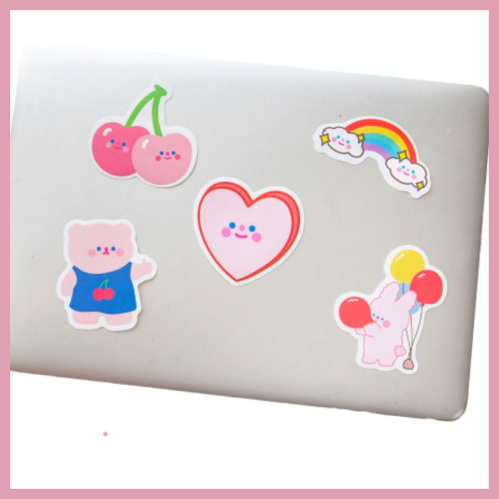 STICKER DÁN VALI CHỐNG NƯỚC SIÊU CUTE
