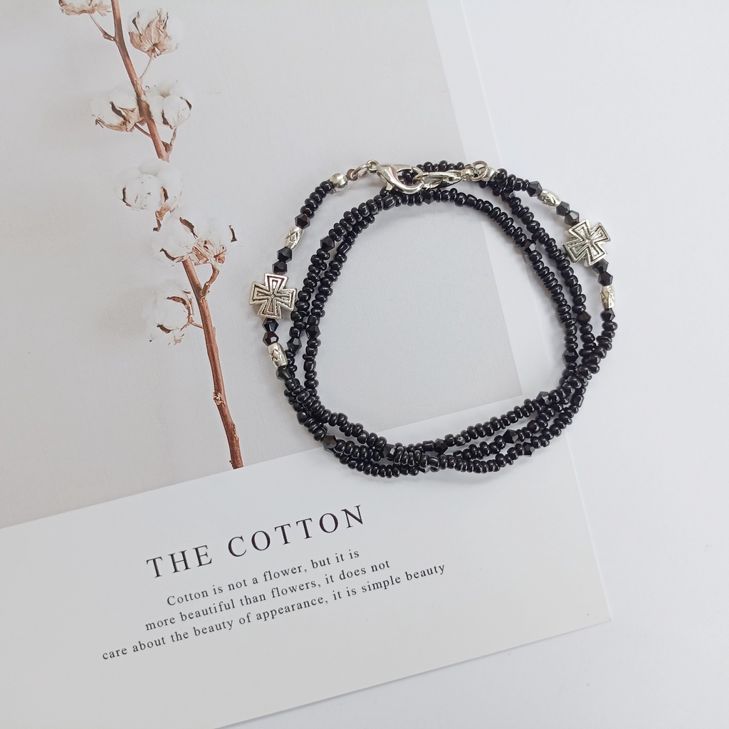 Dây đeo khẩu trang đa năng handmade nam Tiệm Nhà Pony Cross PN12