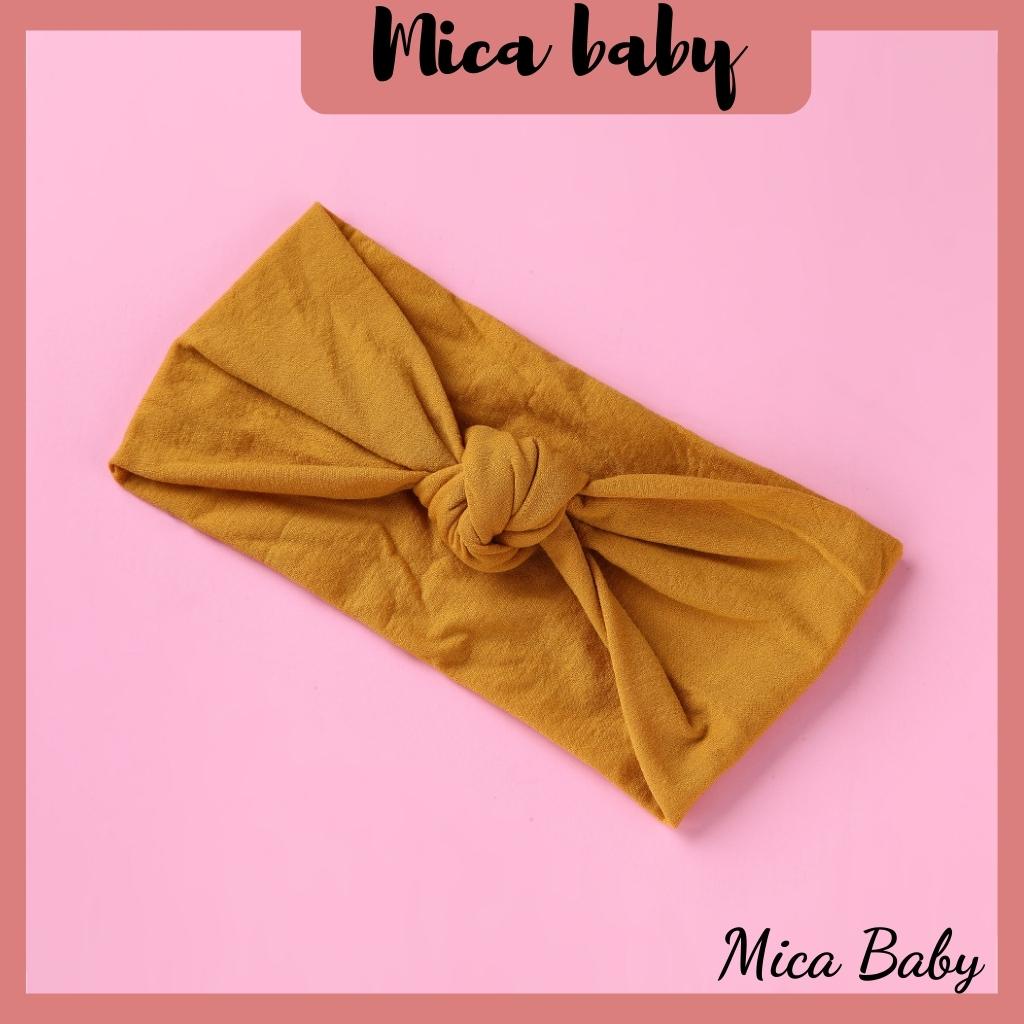 Băng đô thắt nút đáng yêu cho bé Mica baby BD20