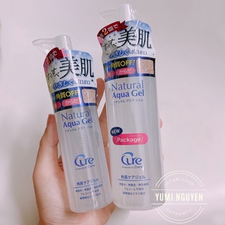 Gel tẩy tế bào chết cure natural aqua