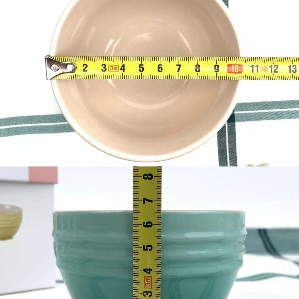 Bộ 4 Chén Cơm Màu Cầu Vồng Xinh Xắn Dành Cho Gia Đình