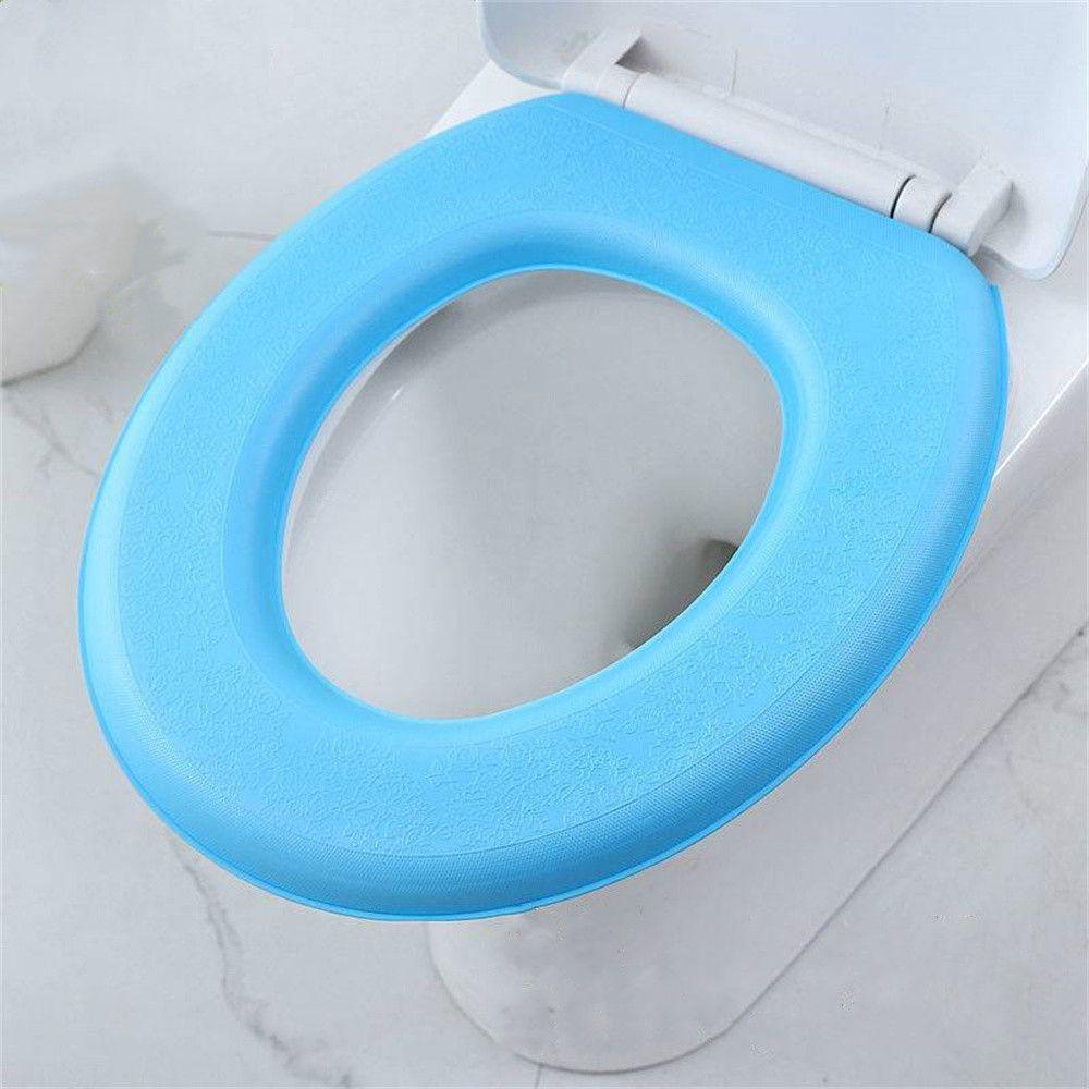 FOREVER Vỏ Bọc Bệ Ngồi Bồn Cầu Màu Trơn Giữ Ấm Mùa Đông