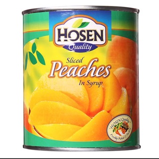 Đào ngâm hosen 825gr