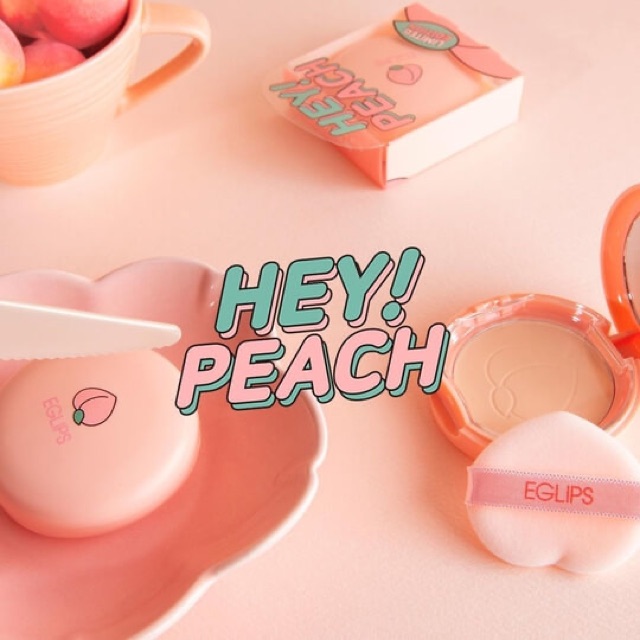 PHẤN PHỦ KIỀM DẦU Eglips Blur Power Pact Peach Edition