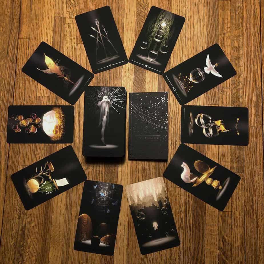 Bộ bài True Black Tarot T15