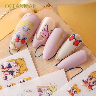 Sticker thuỷ thủ mặt trăng ,gấu ,thỏ ..hàng đẹp giá rẻ hình.trang trí nail/ móng tay