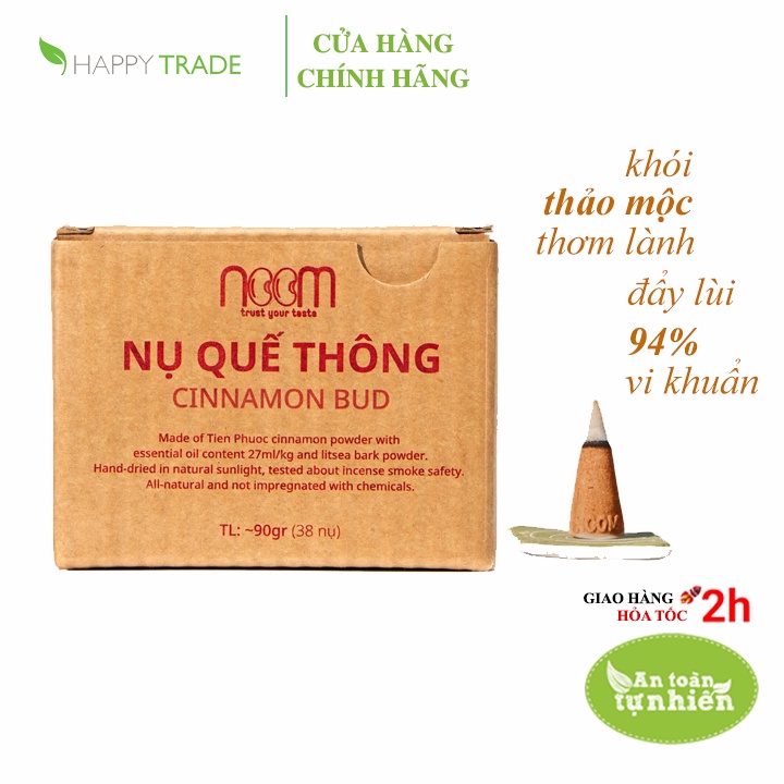 Nụ nhang Quế Thông sạch tự nhiên hương thảo mộc Noom 90g