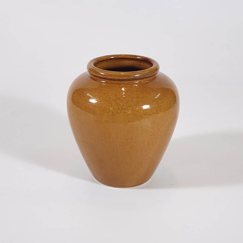 Lu uống bia sứ mini tròn bầu Bát Tràng dáng chum 400ml đủ màu