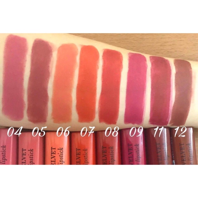Son thỏi Bourjois Rouge velvet mới