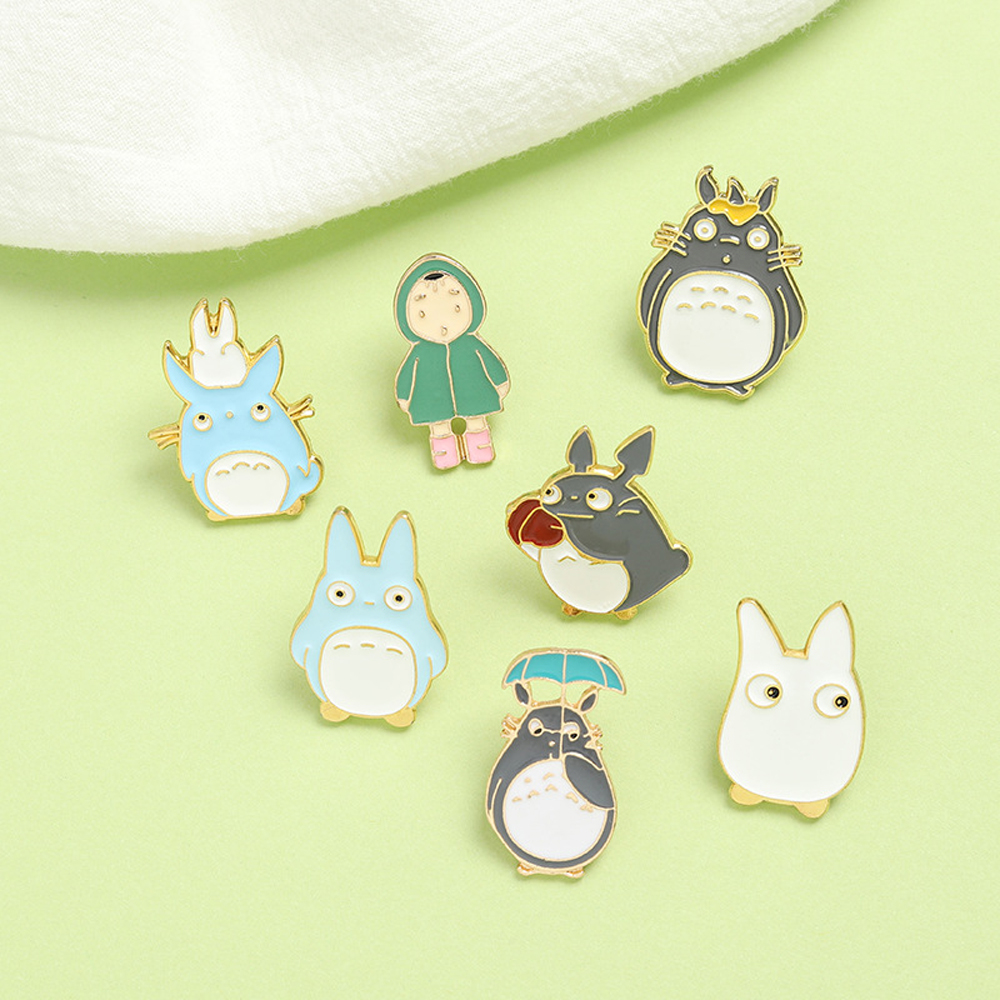 Ghim Cài Áo Tạo Hình Totoro Dễ Thương