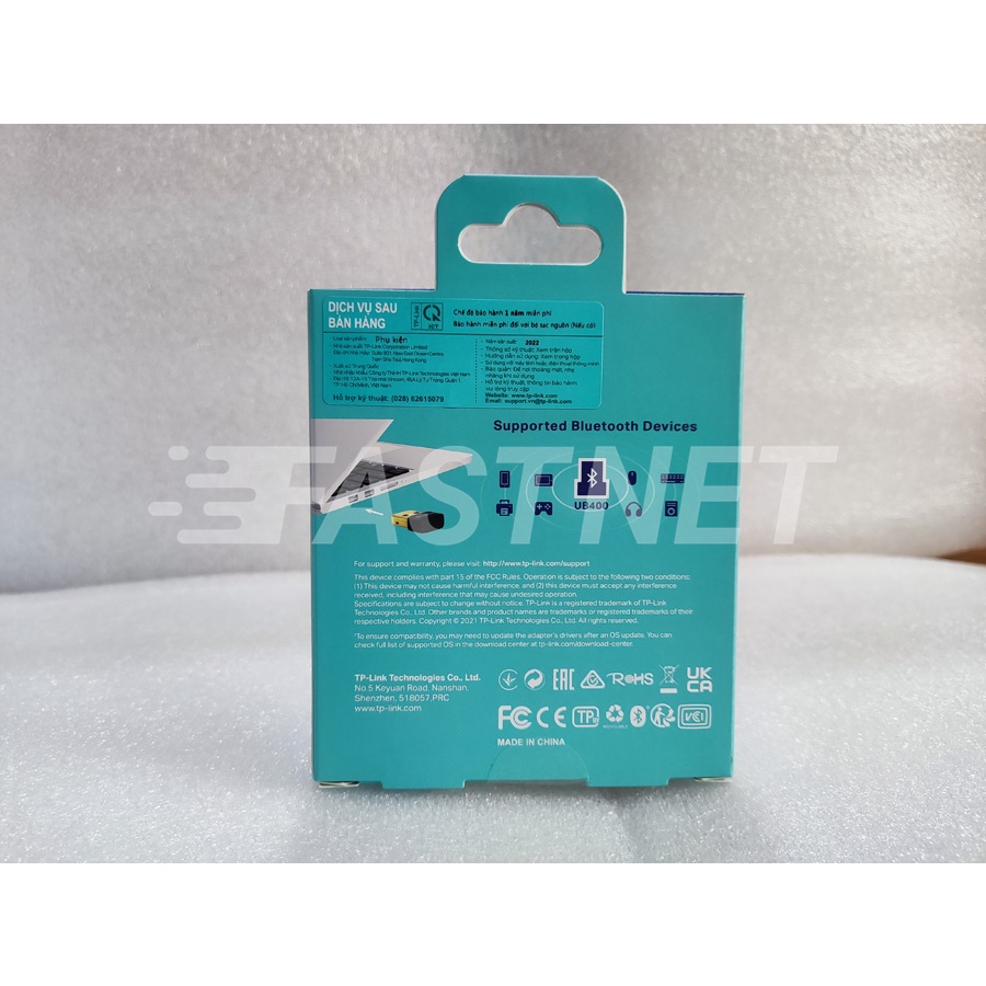Bộ Chuyển Đổi Bluetooth TP-Link UB400 USB Nano Bluetooth 4.0