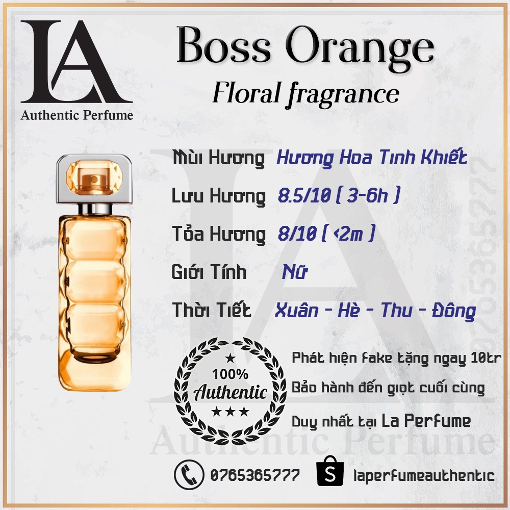 Nước hoa Hugo Boss Orange dành cho nữ