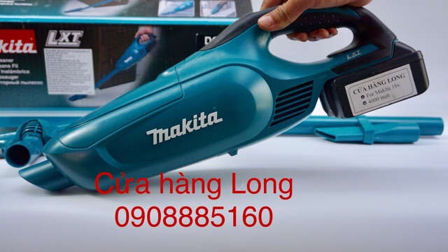 COMBO máy hút bụi makita, pin 4.0 Ah, 5.0 Ah  sạc