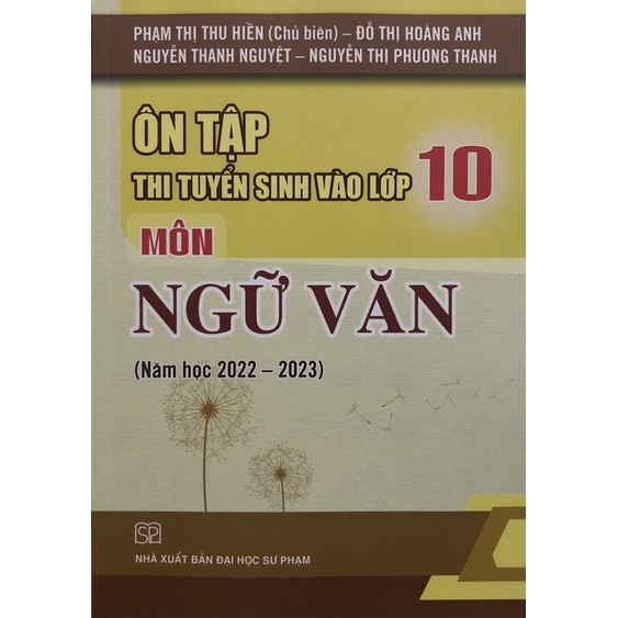 Sách - Ôn tập thi tuyển sinh vào lớp 10 Môn Ngữ Văn