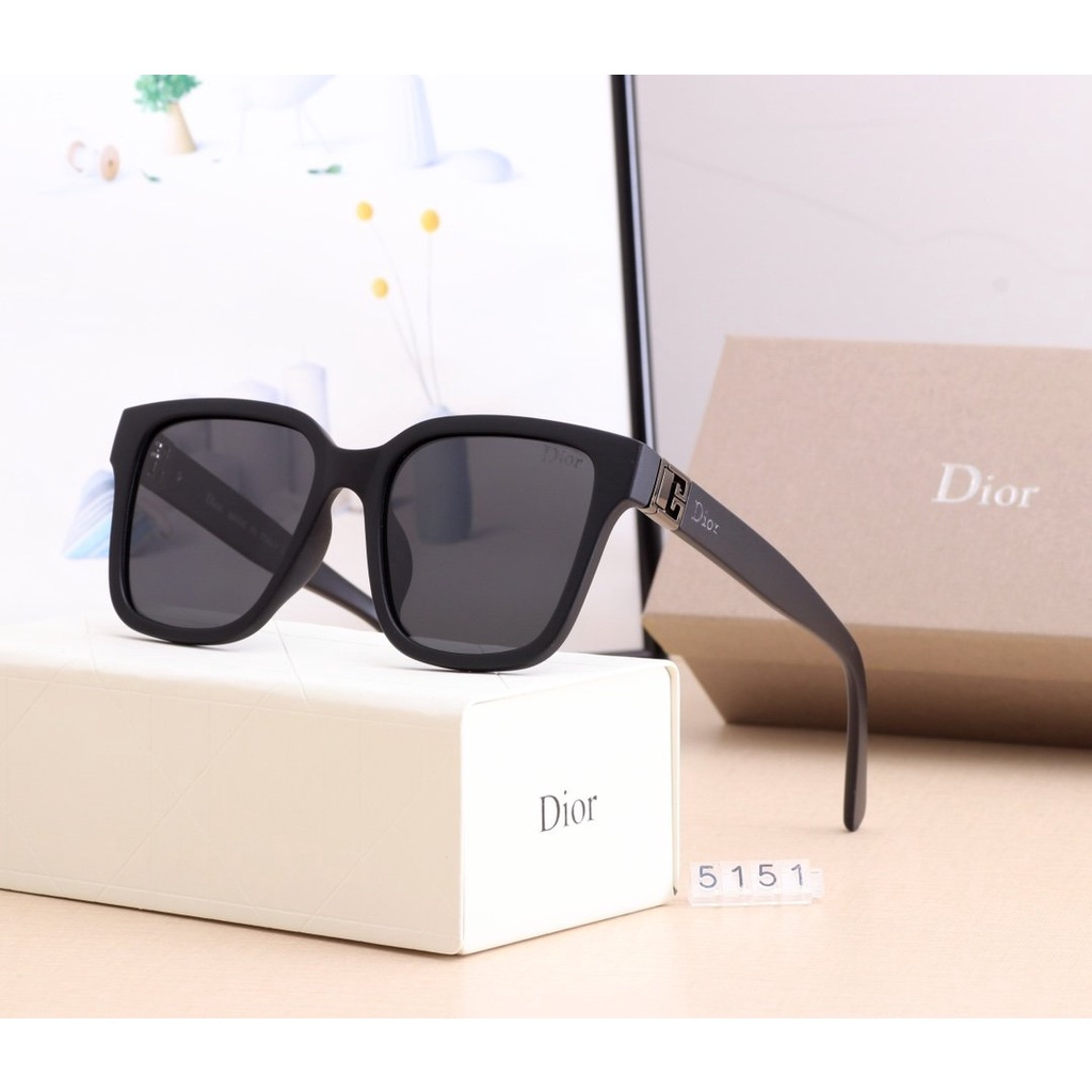 Dior_ Kính râm hàng hiệu dành cho nam và nữ Polarized chính hãng (Có hộp và hộp đựng kính)