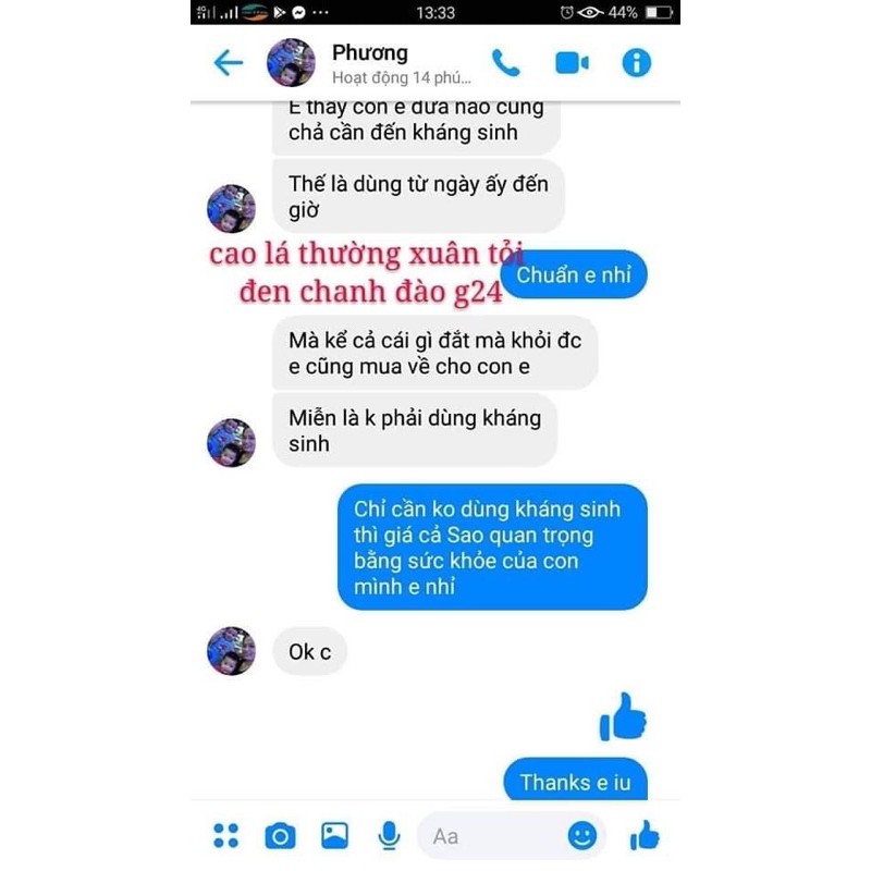Cao lá thường xuân tỏi đen chanh đào siro bổ phế giảm ho, cảm cúm, tăng sức đề kháng cho bé và gia đình