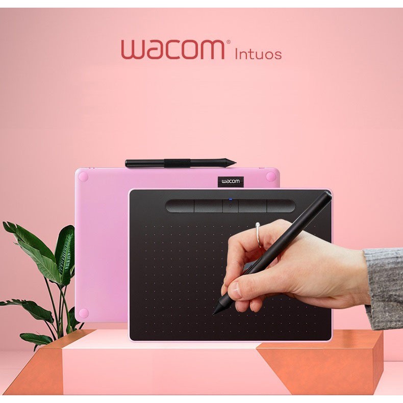 [HÀNG CHÍNH HÃNG] BẢNG VẼ ĐIỆN TỬ CHUYÊN DỤNG THIẾT KẾ ĐỒ HỌA, HỌA SỸ WACOM INTUOS BLUETOOTH CTL-6100WL/K0