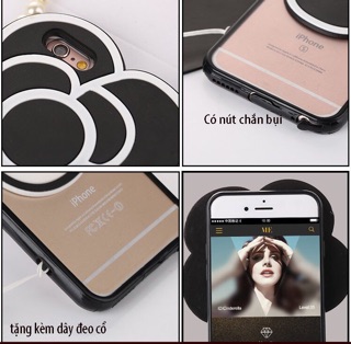 [SALE 10%] Ốp hoa Chanel lưng trong IPhone 5,6,6P,7,7P