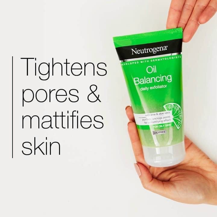 Sữa Rửa Mặt Ngừa Mụn Neutrogena Refreshingly Clear Daily Exfoliator 150ml | BigBuy360 - bigbuy360.vn