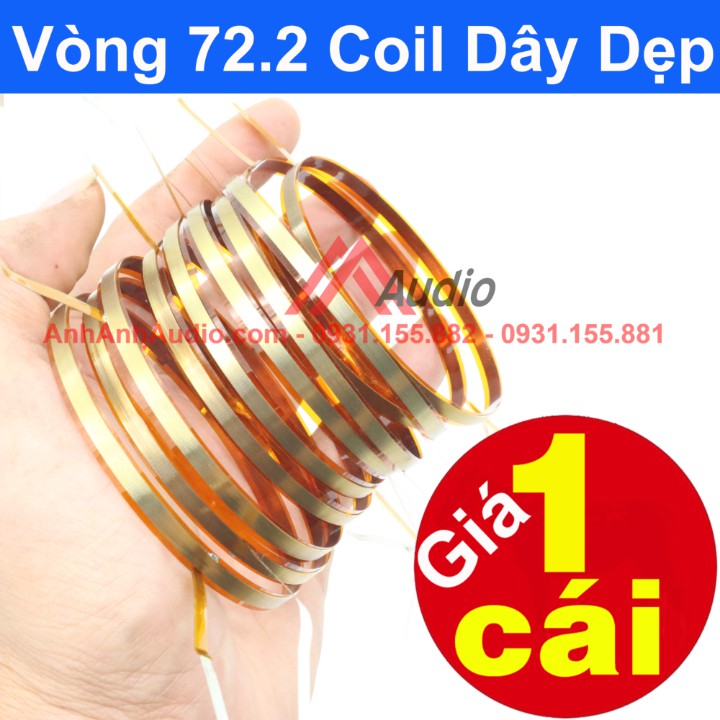 Côn Treble 72.2 Coil Dây Nhôm Dẹp Dạng Vòng