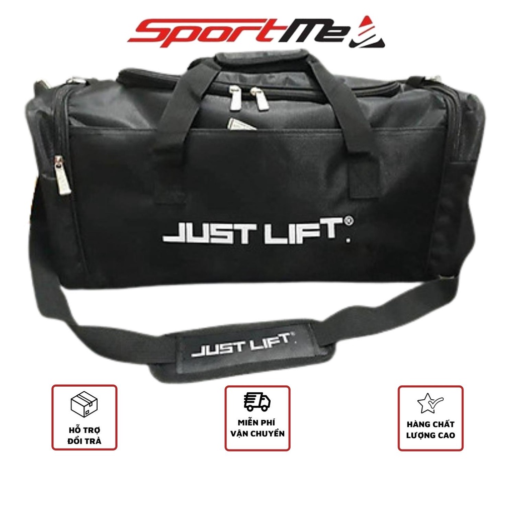 Túi Trống Du Lịch Cỡ Đại Just Lift Cao Cấp Sportme, Ngăn Túi Siêu Lớn Kích Thước 55x27x27 cm