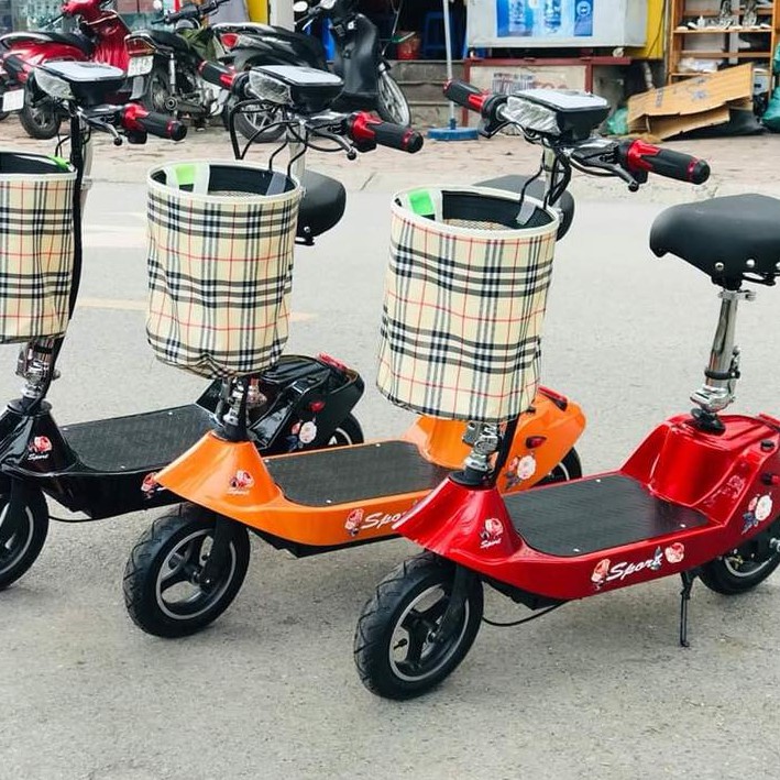 Khuyến mãi lớn - Xe Điện Gấp Gọn E-scooter Plus 10inch - Xe điện mini gấp gọn